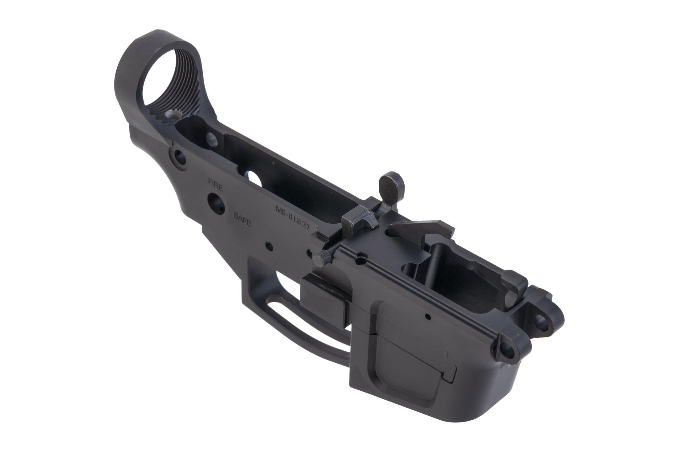Foxtrot Mike Products 9mm AR-15 Lower - Stripped (Non California Compliant)